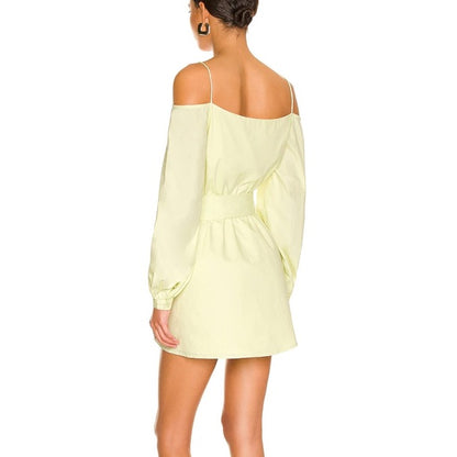 More To Come Light Yellow Dress
