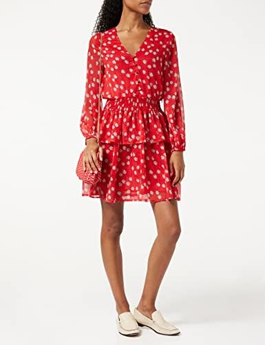 Pepe Jeans Floral Red Dress