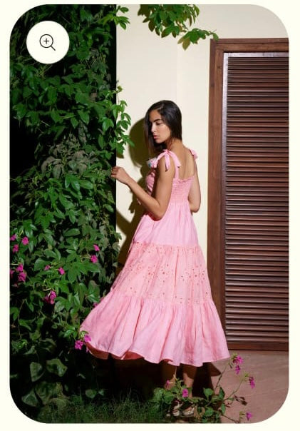 Headstrong Pink Midi Dress