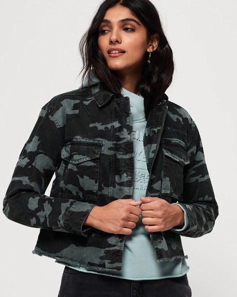 The Rookie By Superdry Denim Women Jacket