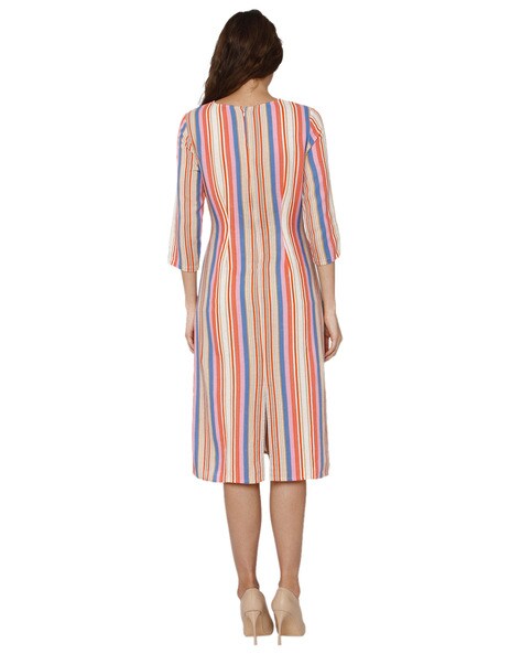 Vero Moda Multicolored Striped Dresses