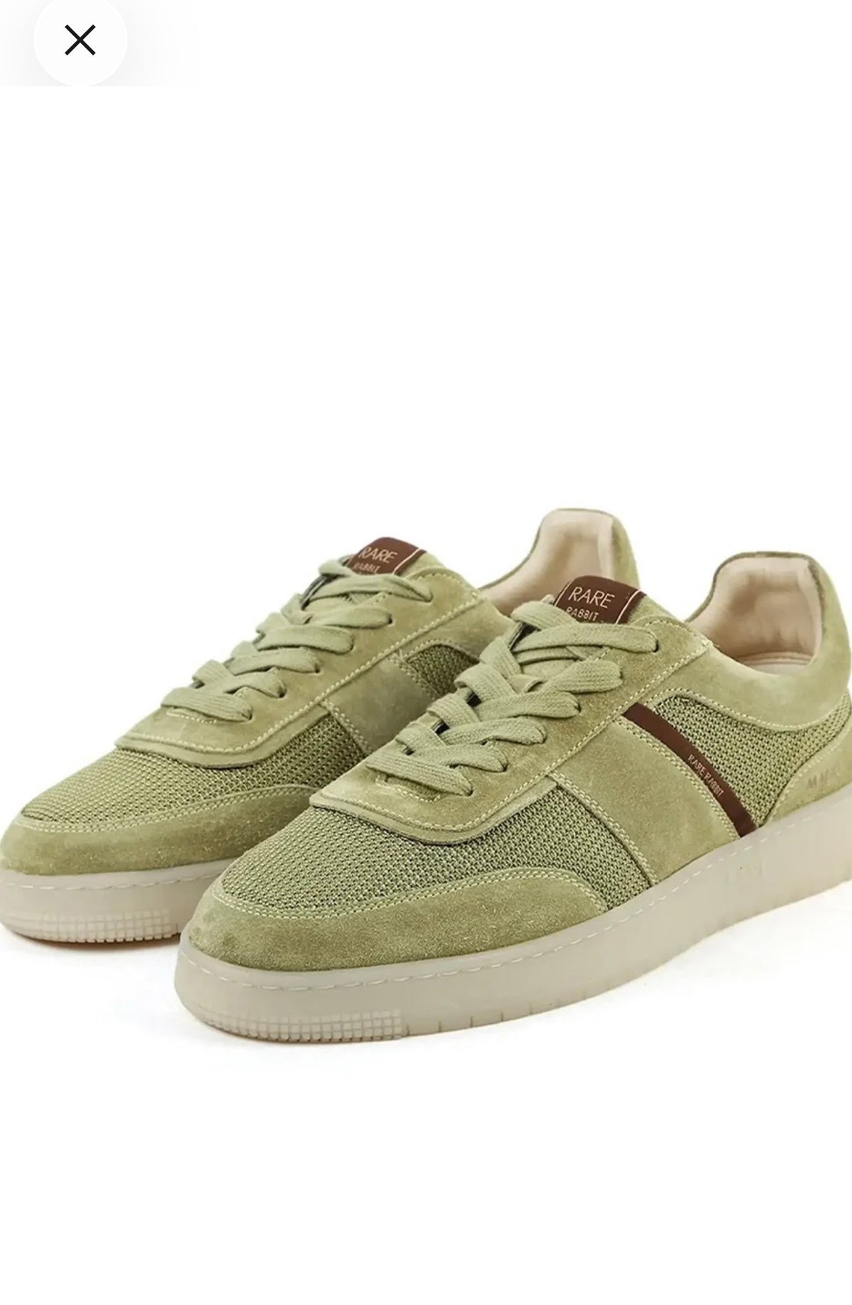 Rare Rabbit Men Rubio Textured Leather Sneaker