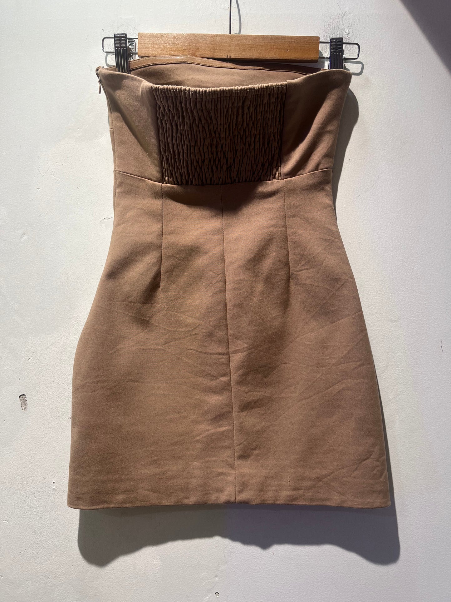 Perfect Stranger Beige Dress