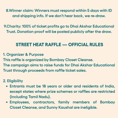 STREET HEAT - NIKE DUNKS RAFFLE TICKETS ! 👟