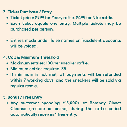 STREET HEAT - NIKE DUNKS RAFFLE TICKETS ! 👟