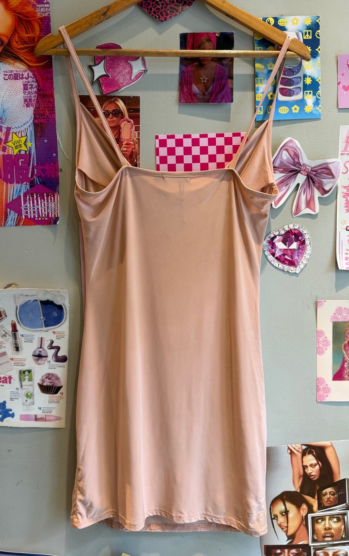 Boohoo Cowl Neck Dress