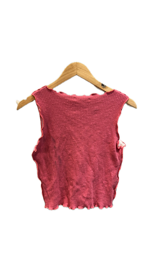 zara pink flower top