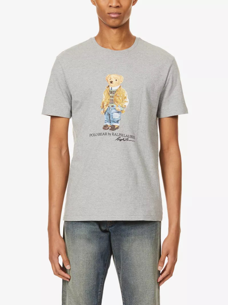 POLO RALPH LAUREN GREY TEES