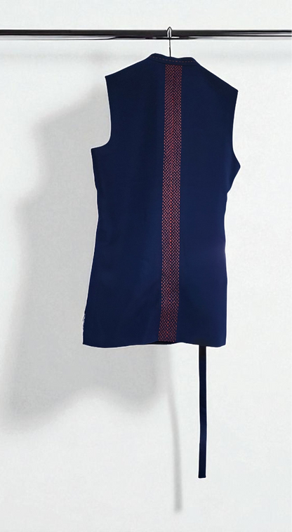 Tisa Blue Sherwani Set
