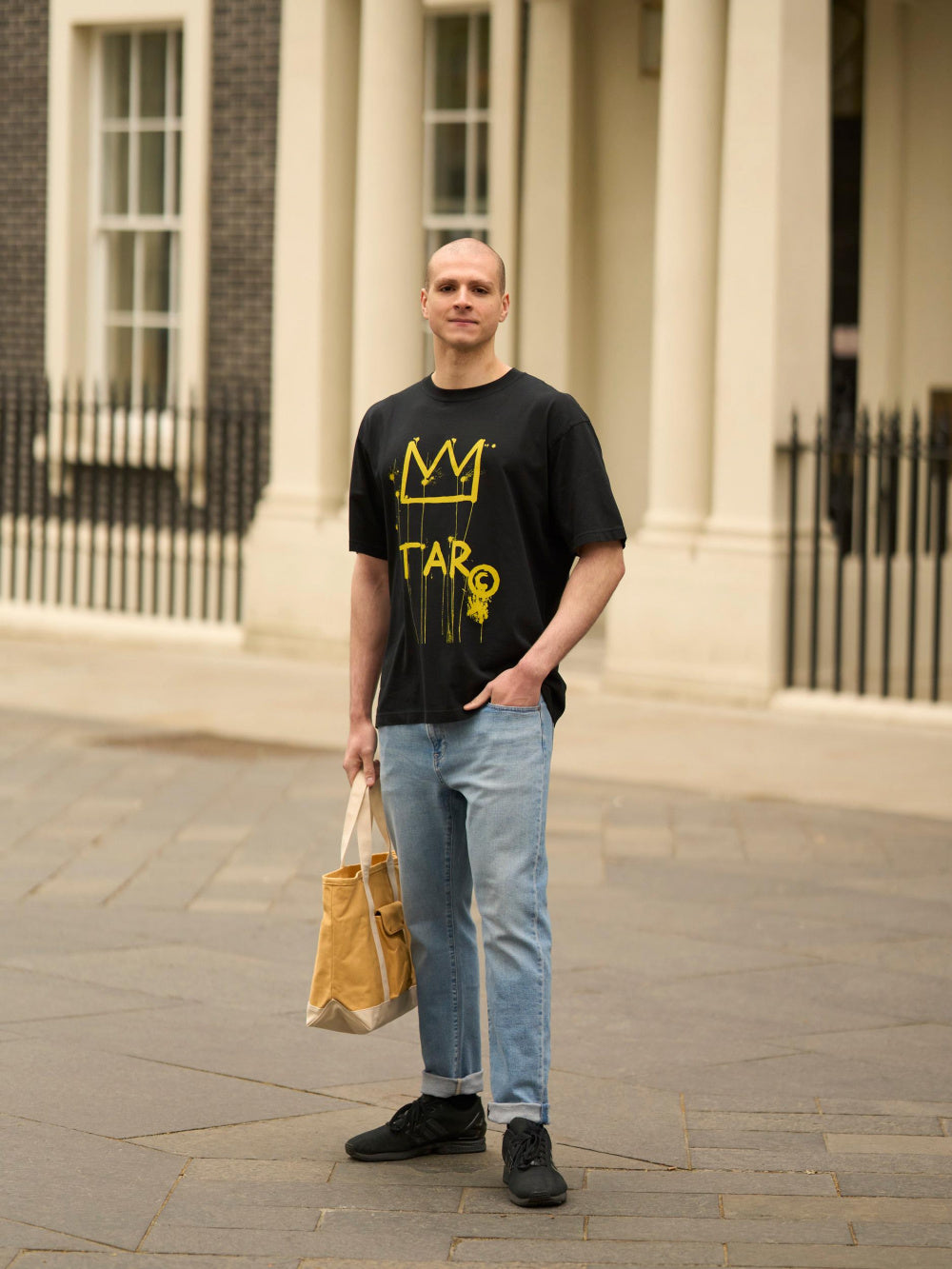 Jean-Michel Basquiat King Please UT Graphic T-Shirt