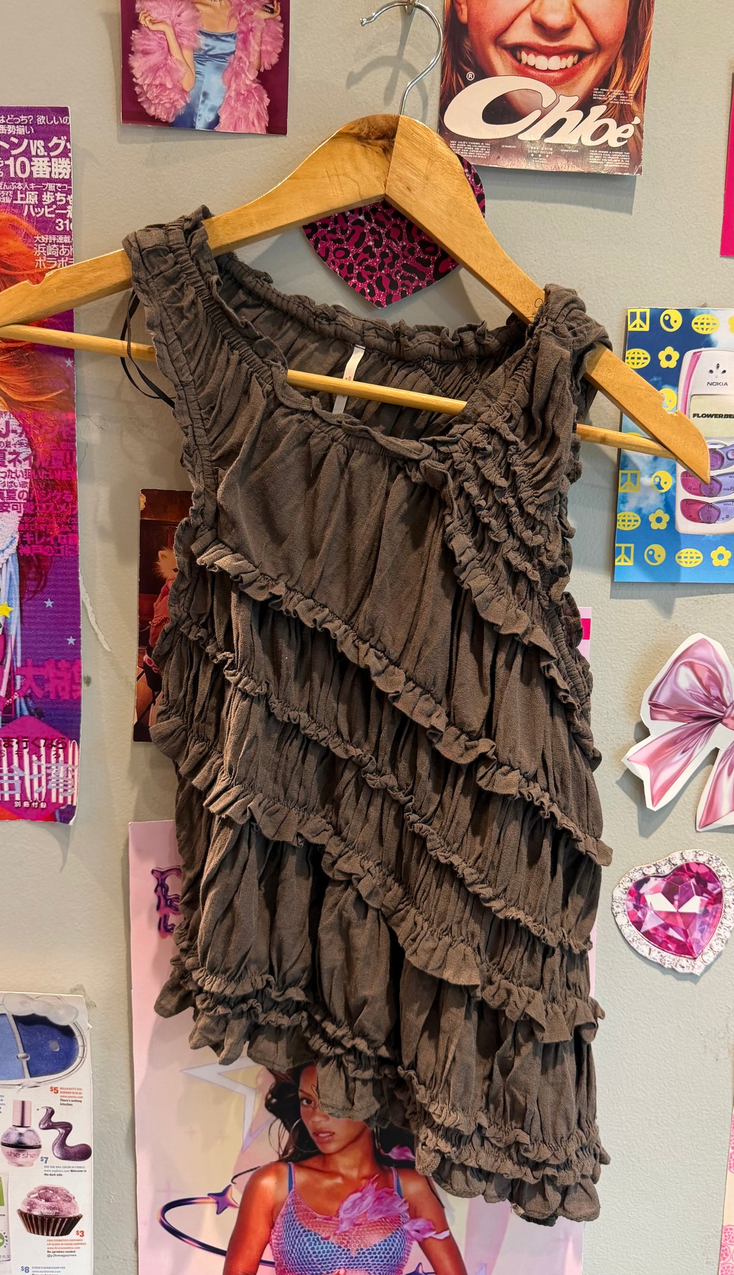 Free People Smocked Top