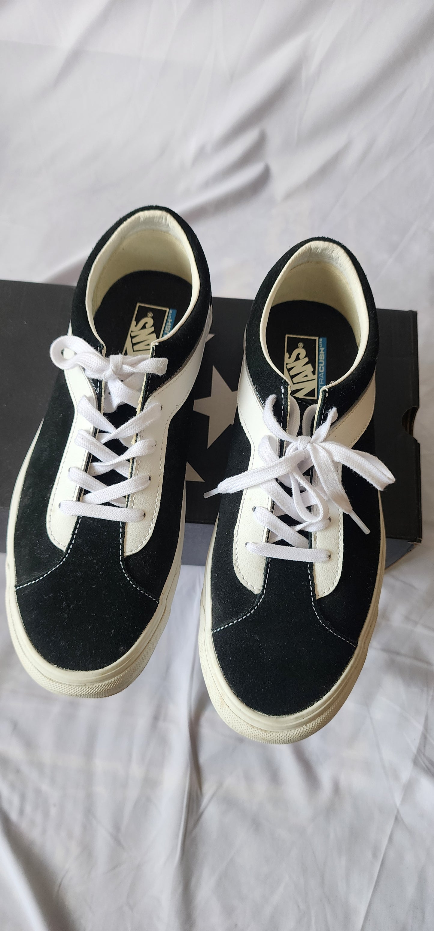 Vans Black & White Shoes (Converse)