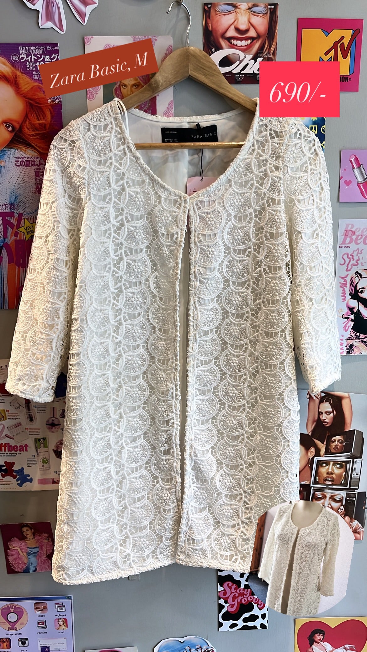White Lace Top