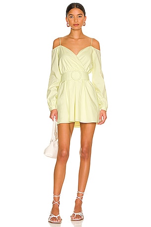 More To Come Light Yellow Dress
