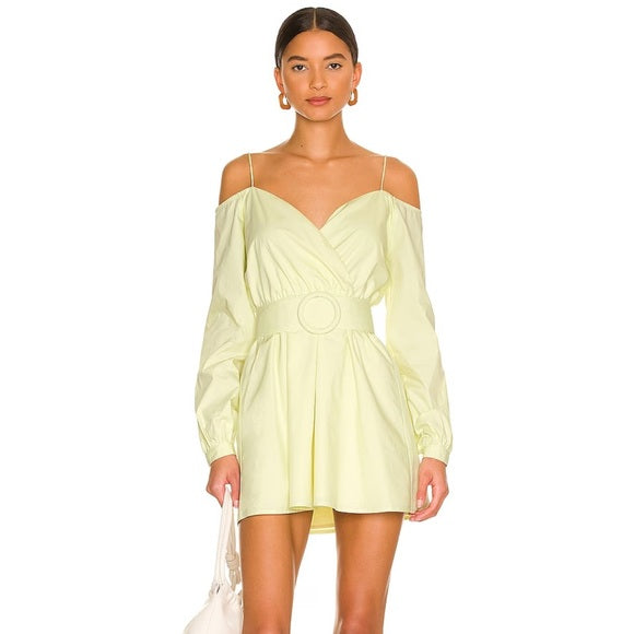 More To Come Light Yellow Dress