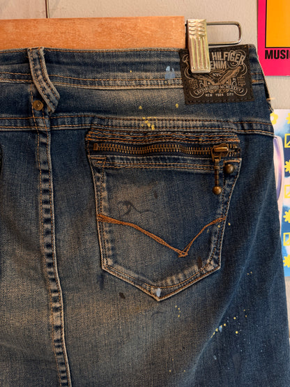 Y2K Denim Skirt
