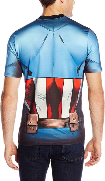 Marvel Captain America Men's Cappin Stance TEE