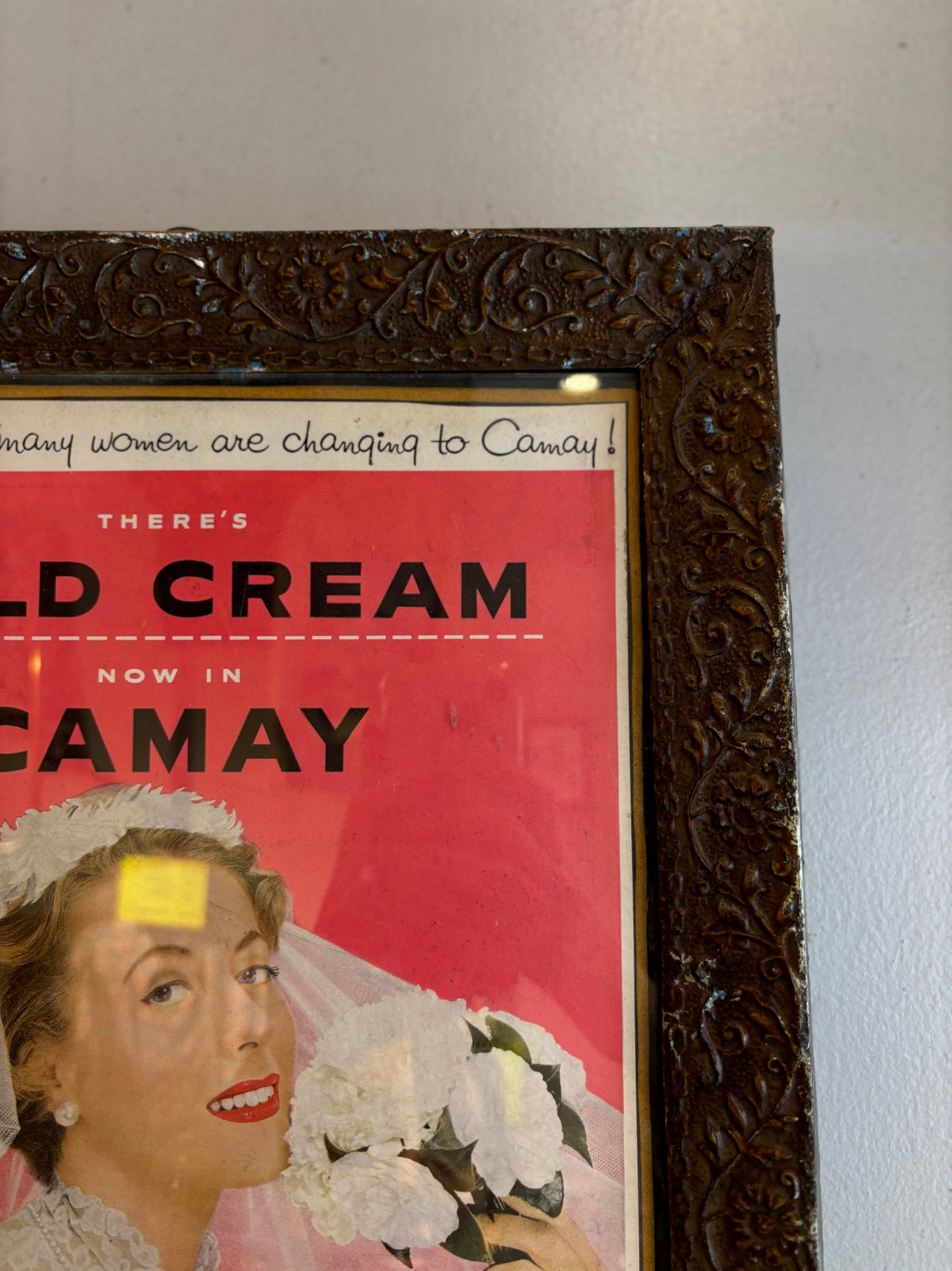 Cold Cream Camay Vintage Frame