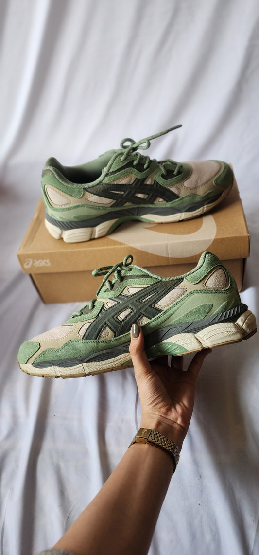 ASICS Gel NYC Green Sneakers