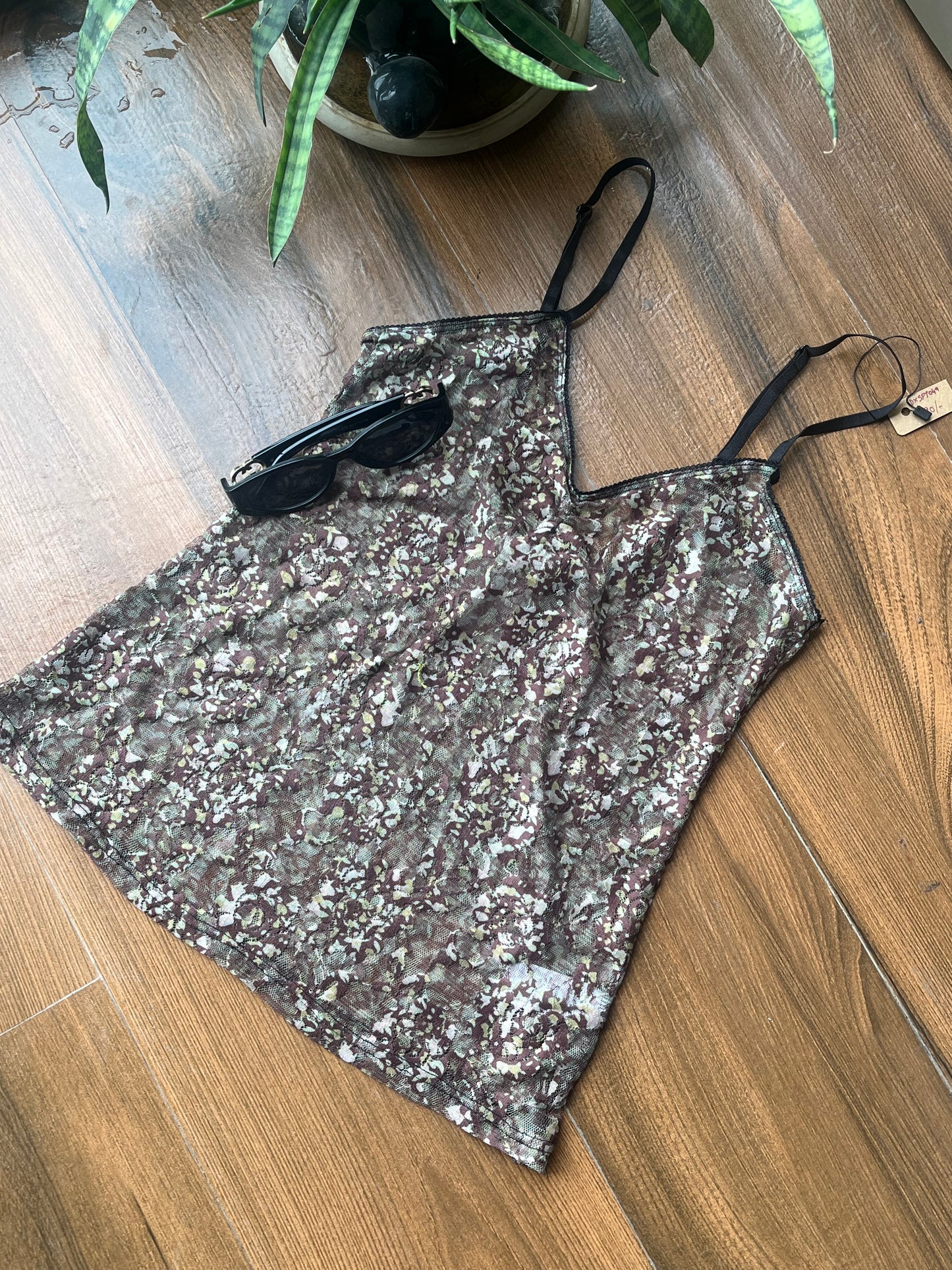 Brown Sheer Cami