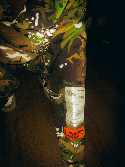 Heron Preston Ministry of Defence Camouflage Hoodie