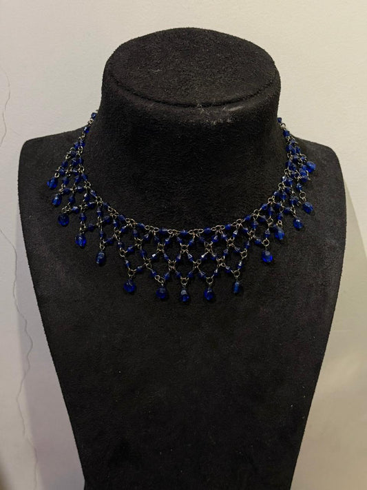 Blue Choker