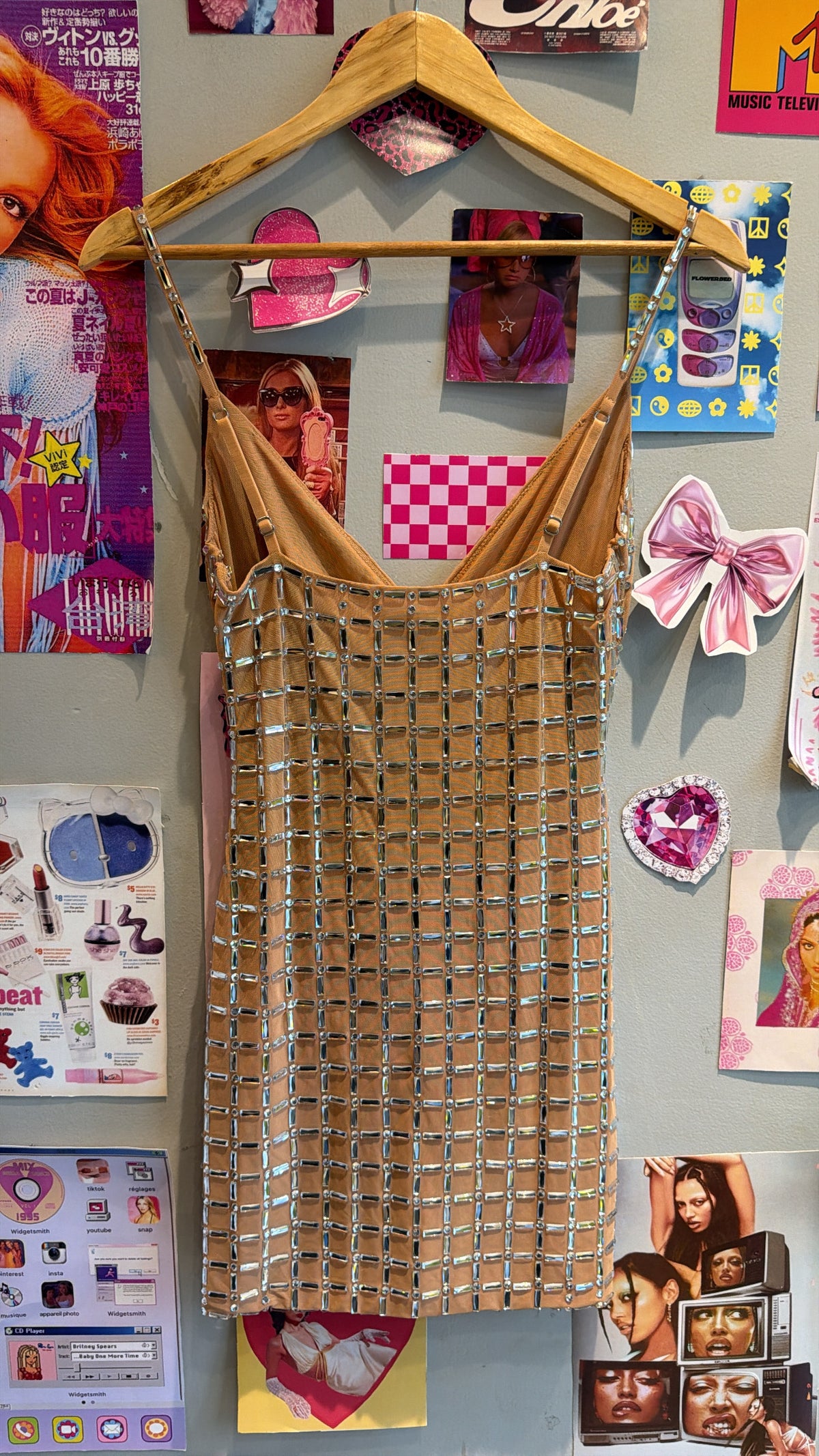 Oh Polly Rhinestone Dress