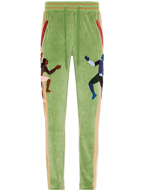 KidSuper Green velvet tracks