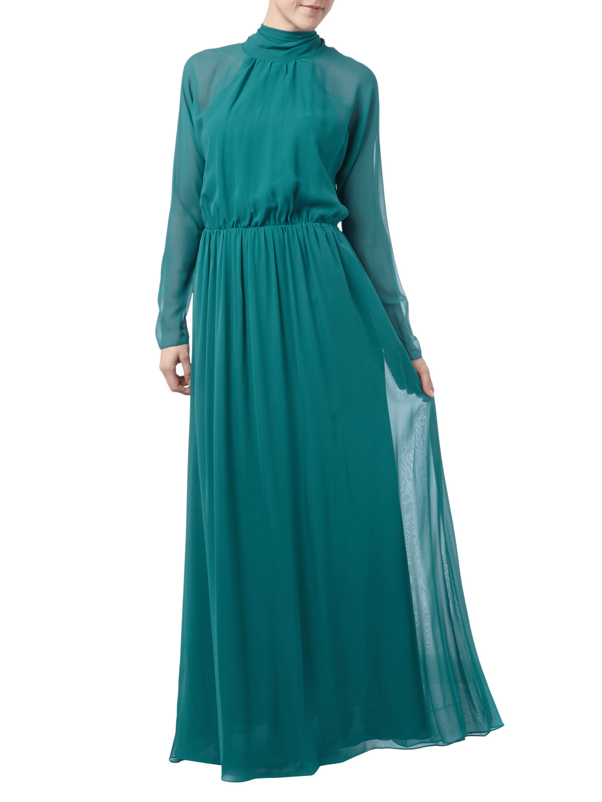 BCBG Max Azria Turquoise Long Dress