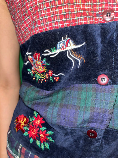 Christmas Vintage Vest