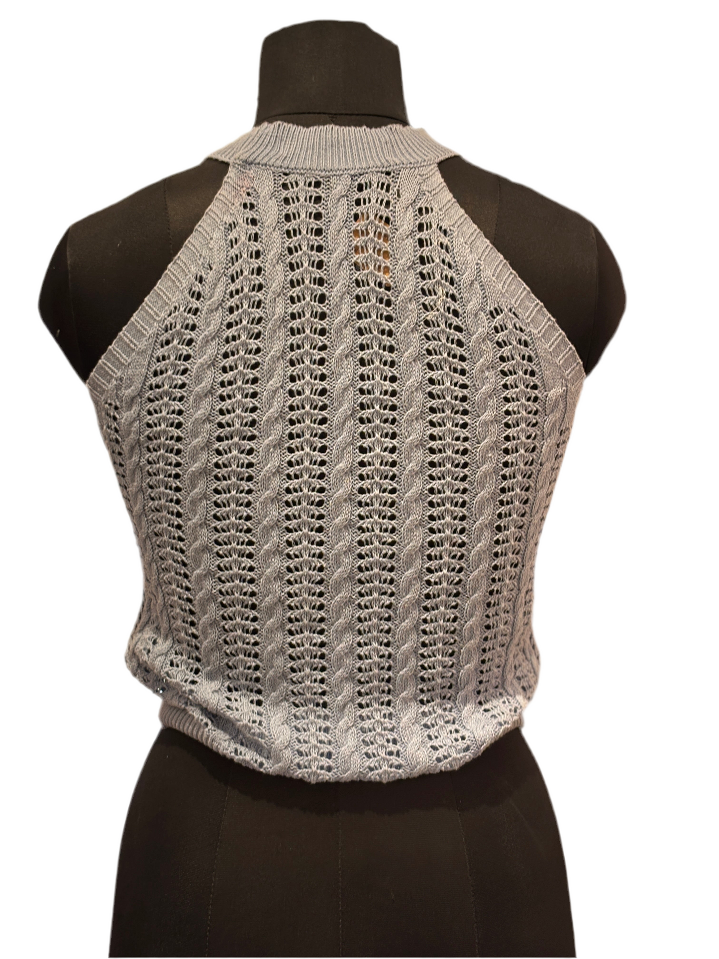 Crotchet Blue Top