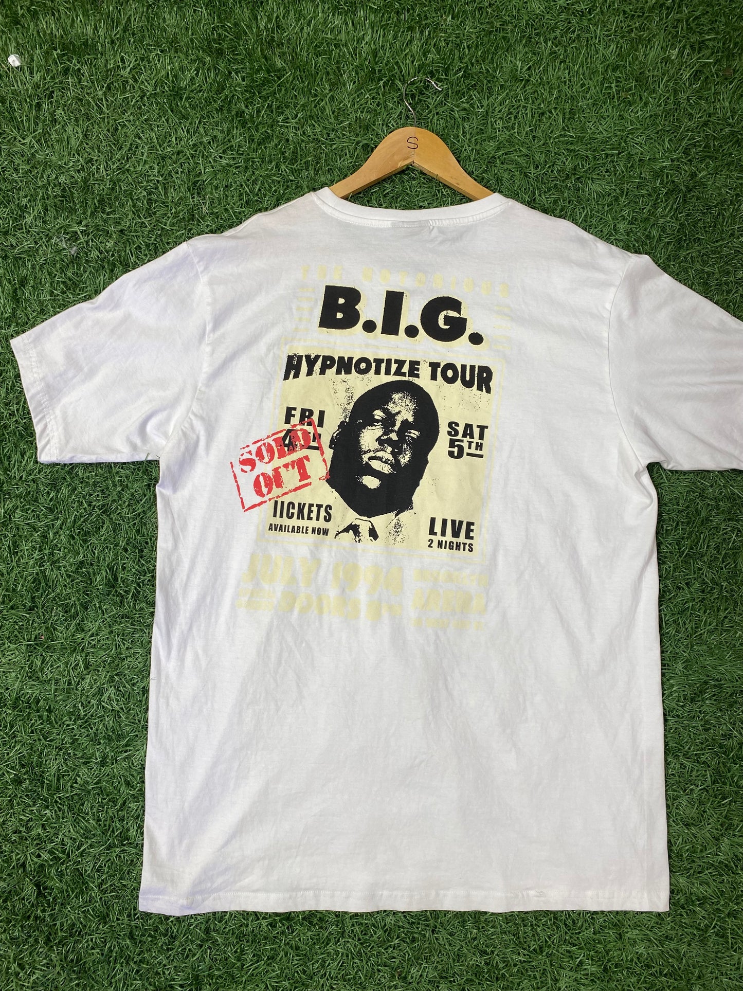 H&M The Notorious B.I.G. Hypnotize Tour Tee