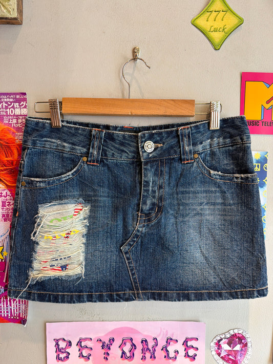 Denim y2k Skirt