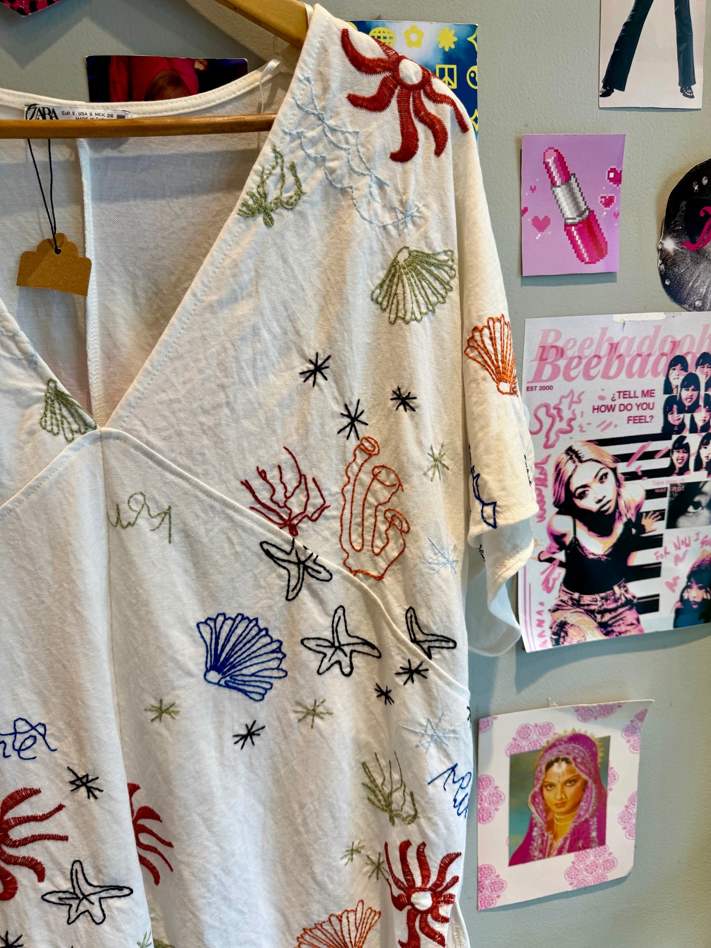 ZARA Embroidered Tunic