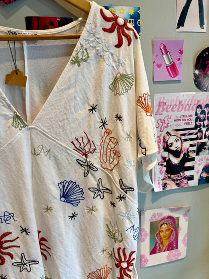 ZARA Embroidered Tunic