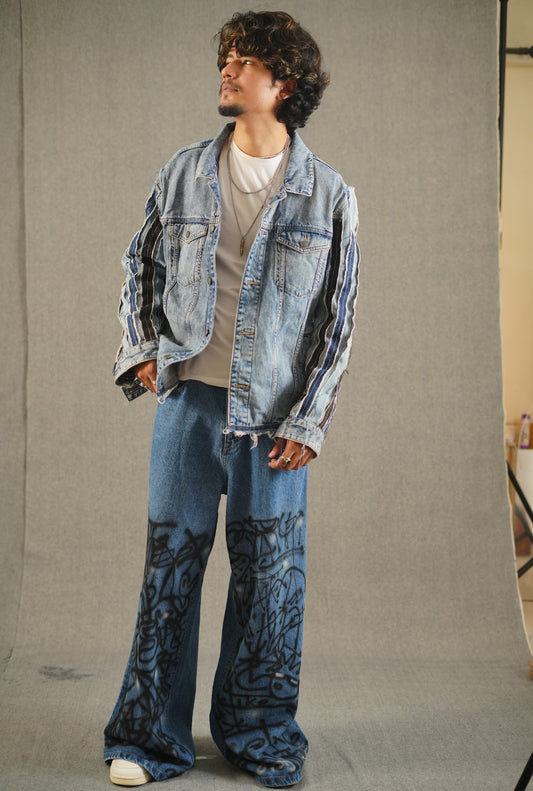 Scribble Airbrush Jeans