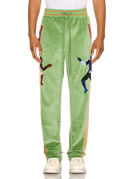 KidSuper Green velvet tracks