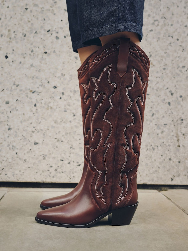 Zara Festival Cowboy Boots