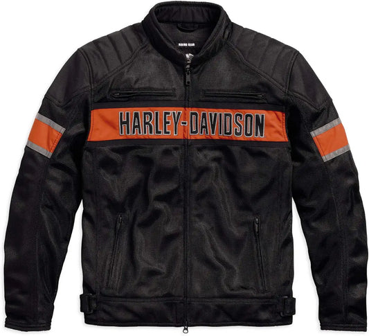 HARLEY-DAVIDSON Men's Trenton Mesh Riding Jacket
