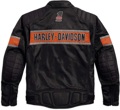 HARLEY-DAVIDSON Men's Trenton Mesh Riding Jacket