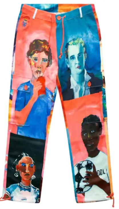 KidSuper Printer Faces Trousers