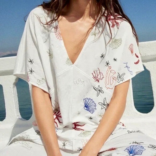 ZARA Embroidered Tunic