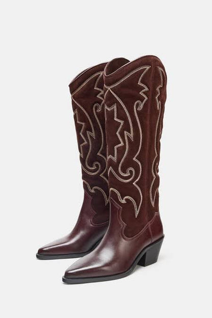 Zara Festival Cowboy Boots