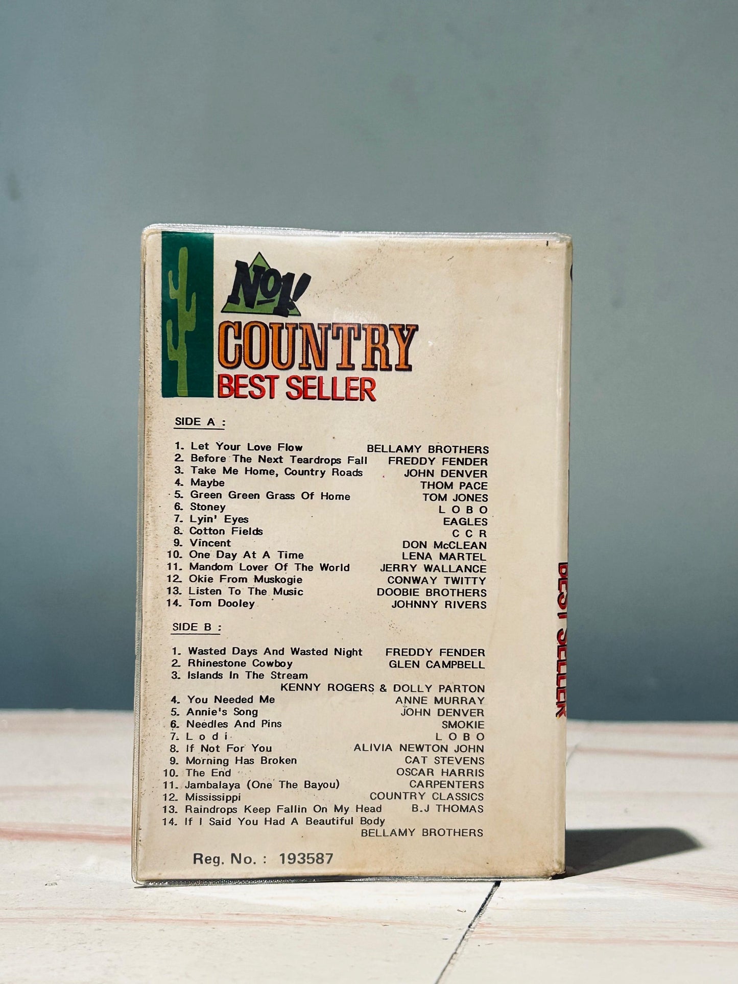 Blackboard No.1 Country Bestseller Cassette