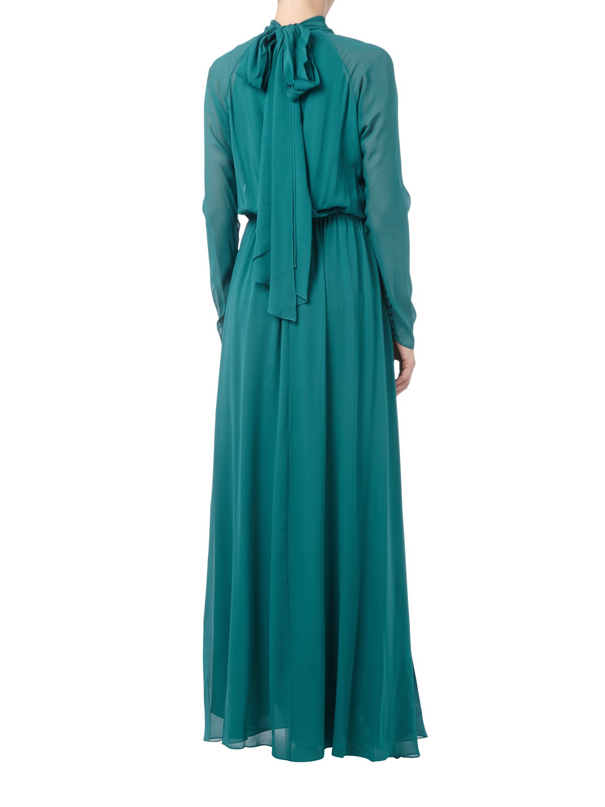 BCBG Max Azria Turquoise Long Dress