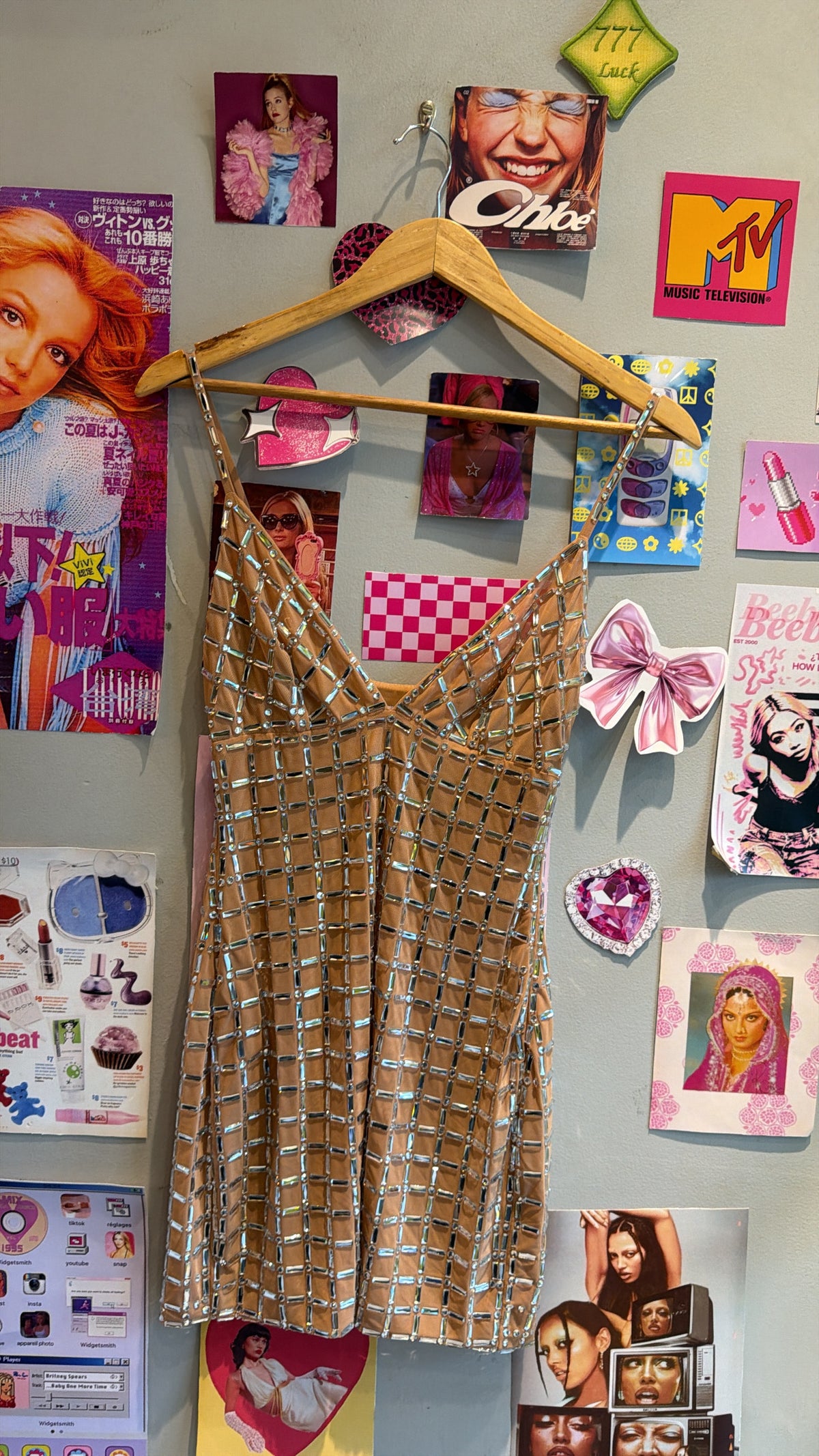 Oh Polly Rhinestone Dress