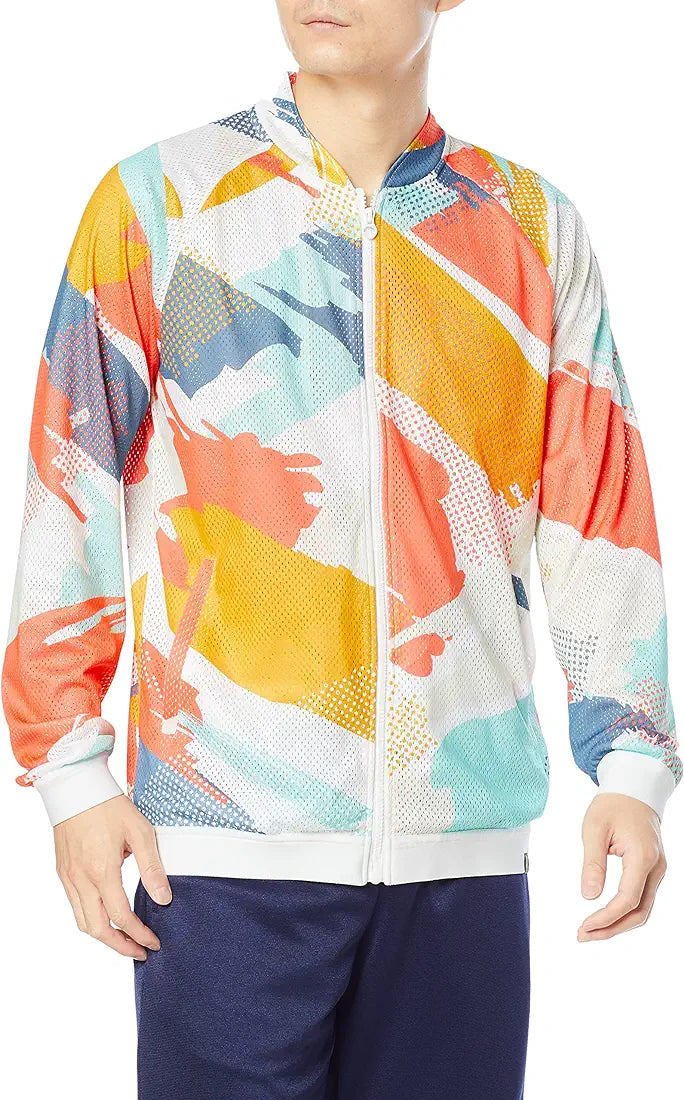 Asics Mesh Printed Jacket