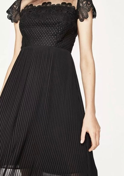 Zara Black lace Dress