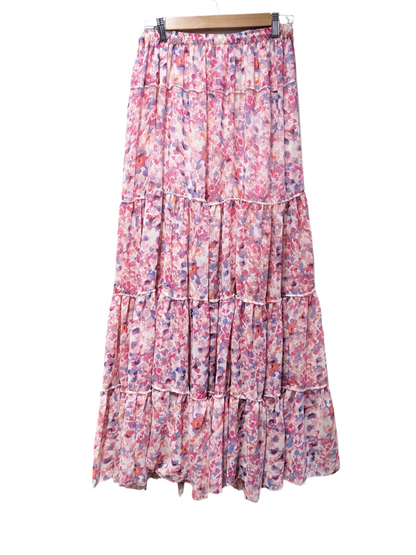 Printed Long Skirt