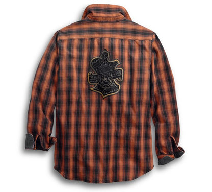 Harley_Davidson Checked Shirt